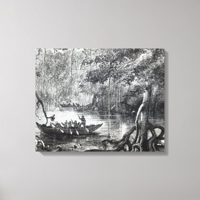 Mangrove Forest' Leinwanddruck (Vorderseite)