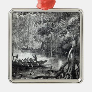 Mangrove Forest Silbernes Ornament