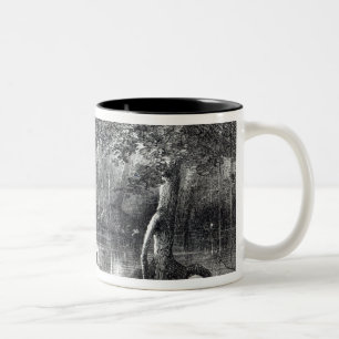 Mangrove Forest Zweifarbige Tasse