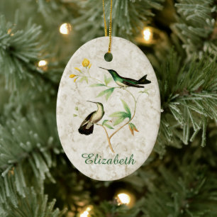 Mangrove Hummingbird Keramik Ornament