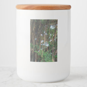 Mangrove-Lebensmittelbehälter-Etikett Lebensmitteletikett