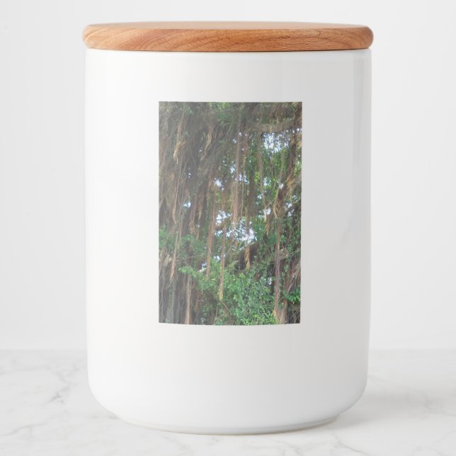 Mangrove-Lebensmittelbehälter-Etikett Lebensmitteletikett (Vorderseite)