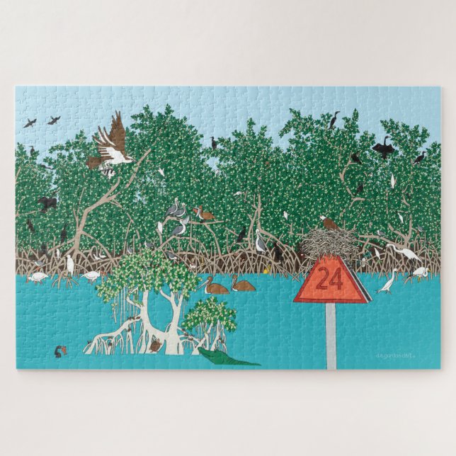 Mangroven-Insel 20x30 Puzzle (Horizontal)