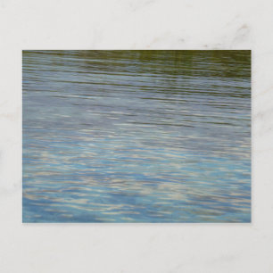 Mangrovenlagune Wasser Karibikblau Postkarte
