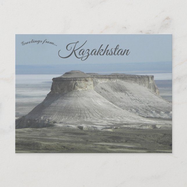 Mangystau Kazakhstan Postkarte (Vorderseite)