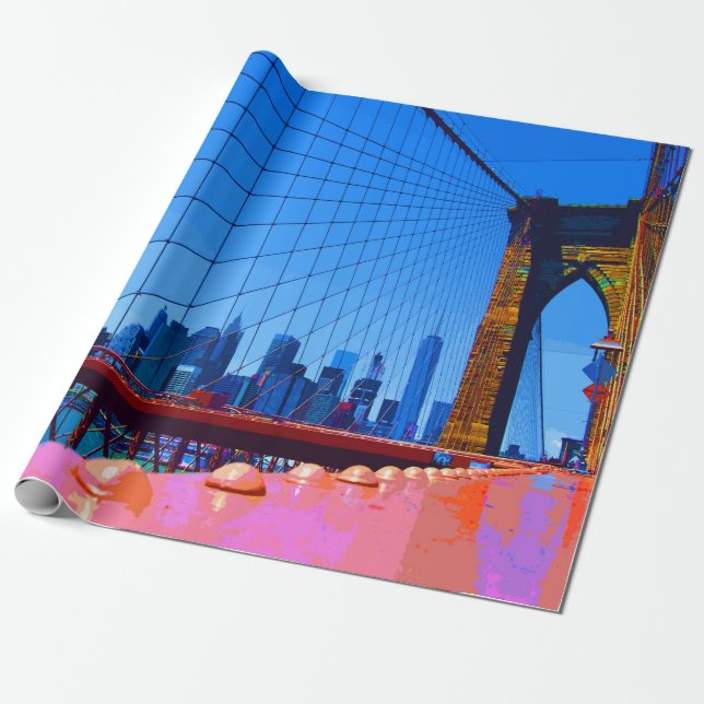 Manhattan 3000 geschenkpapier (Ungerollt)
