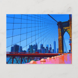 Manhattan 3000 postkarte