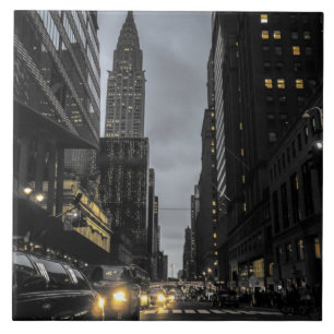 Manhattan Abend Fliese