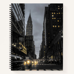 Manhattan Abend Notizbuch