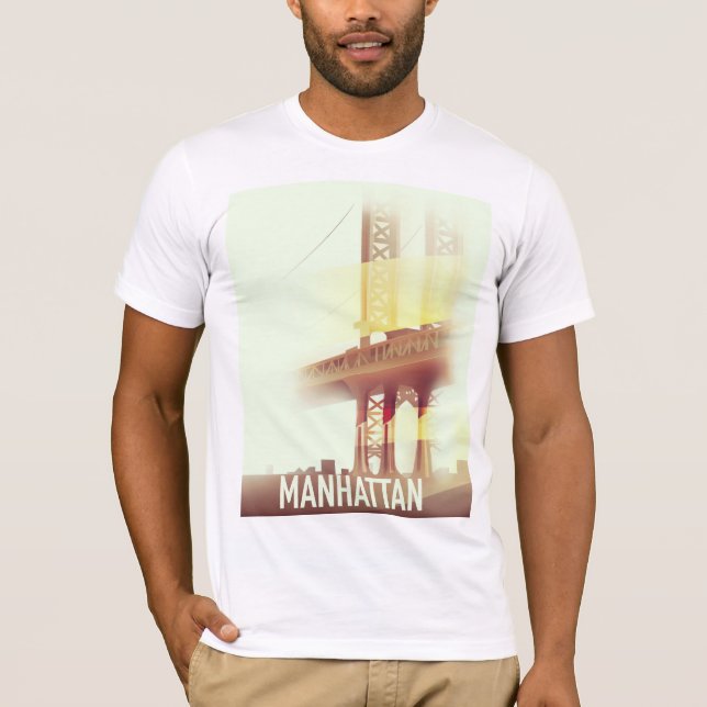 Manhattan Abend T-Shirt (Vorderseite)
