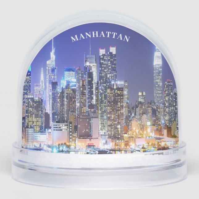 Manhattan America Schneekugeln (Vorderseite)