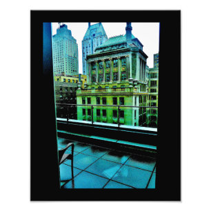 Manhattan Apartment View Fotodruck