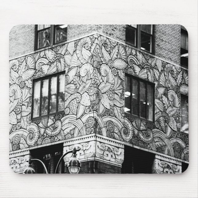 Manhattan Art Deco Frieze Mousepad (Vorne)