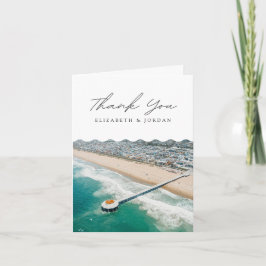 Manhattan Beach California Blank Danke-Card Dankeskarte