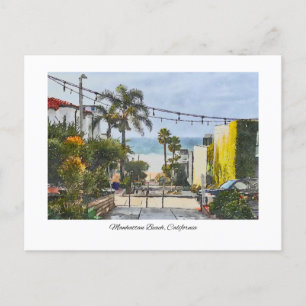 Manhattan Beach California Postkarte