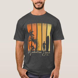 Manhattan Beach California Surfing T-Shirt