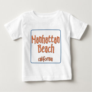 Manhattan Beach Kalifornien BlueBox Baby T-shirt