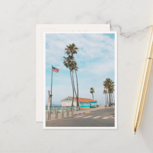 Manhattan Beach Pier Foto Los Angeles Küste Postkarte