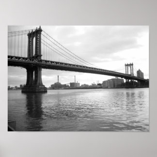 Manhattan Bridge - 15 x 11 Plakat - keine Grenze