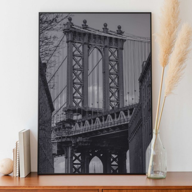 Manhattan Bridge, Dumbo, Brooklyn NYC Photograph  Poster (Von Creator hochgeladen)