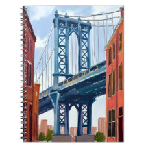 Manhattan Bridge New York City Gemälde
