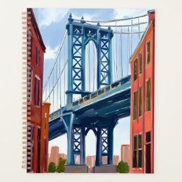 Manhattan Bridge New York City Painting Planer