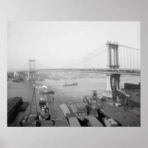 Manhattan Bridge Poster