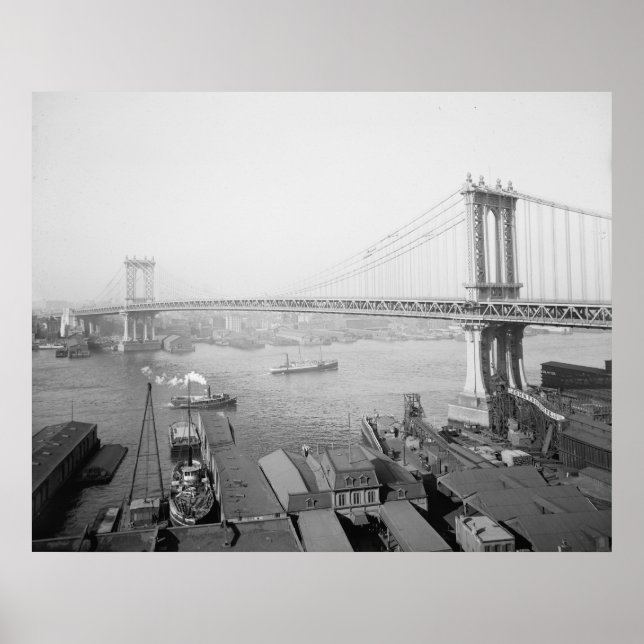Manhattan Bridge Poster (Vorne)