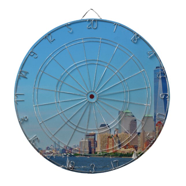 Manhattan Brooklyn New York NYC Dartscheibe (vorne)