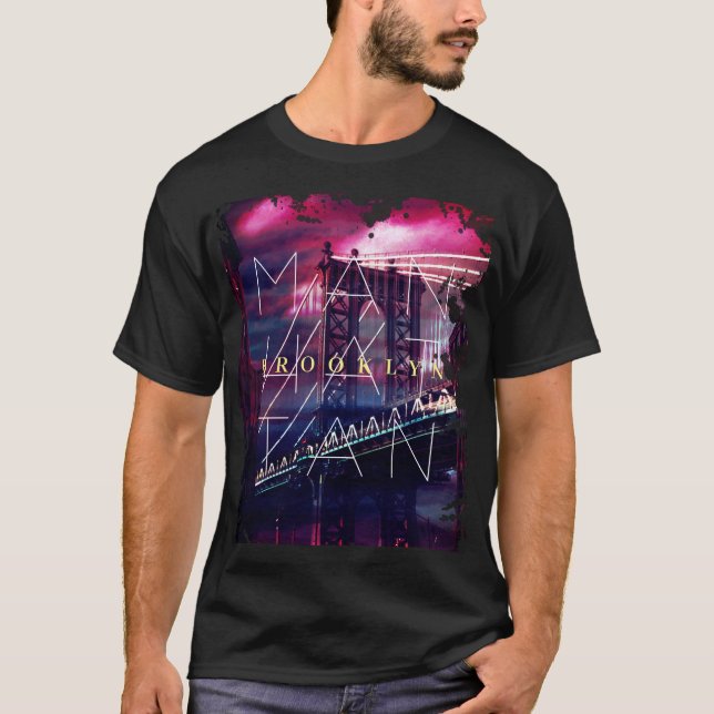 MANHATTAN BROOKLYN T-Shirt (Vorderseite)