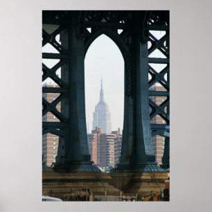 Manhattan-Brücke ESB Poster