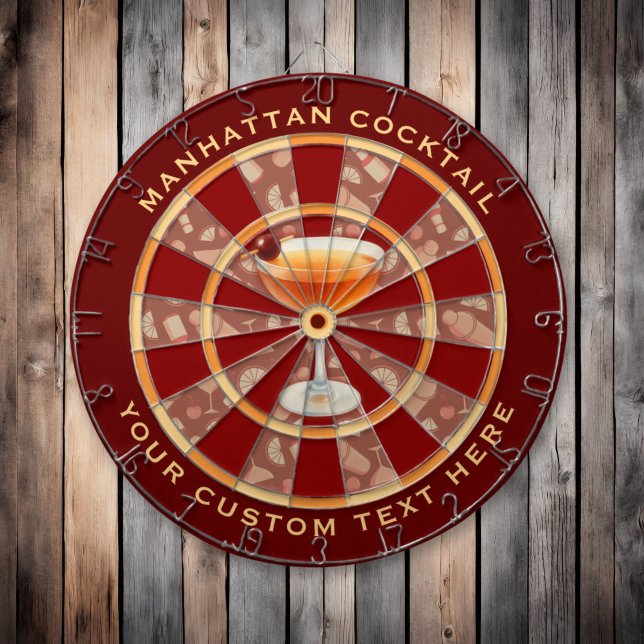 Manhattan Cocktail Dartscheibe (Von Creator hochgeladen)