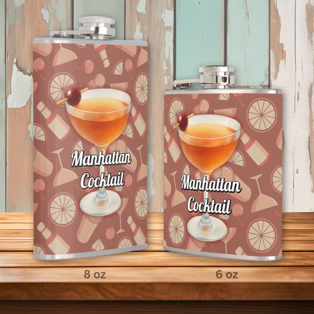 Manhattan Cocktail Flachmann (Von Creator hochgeladen)