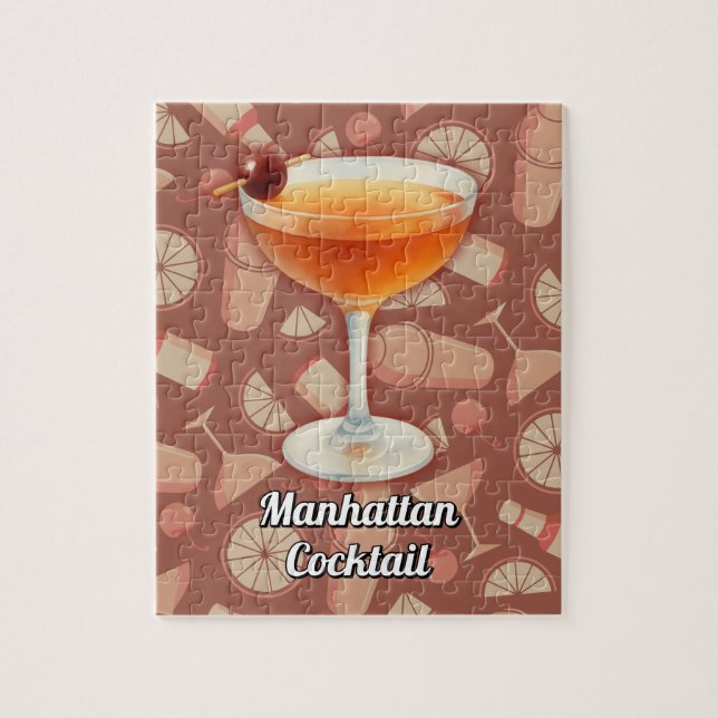 Manhattan Cocktail Puzzle (Vertikal)