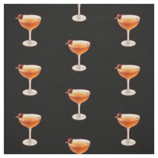 Manhattan Cocktail Stoff (Muster)