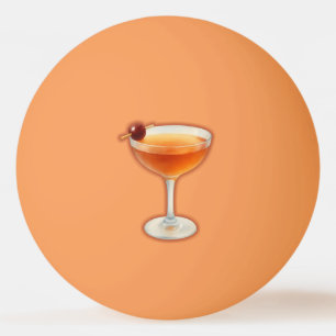 Manhattan Cocktail Tischtennisball