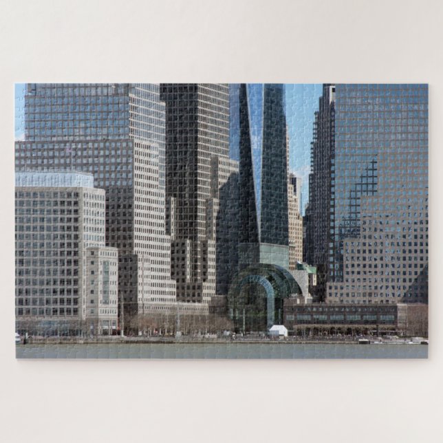 Manhattan Financial District Puzzle (Horizontal)