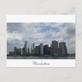Manhattan from the Staten Island Ferry Postkarte