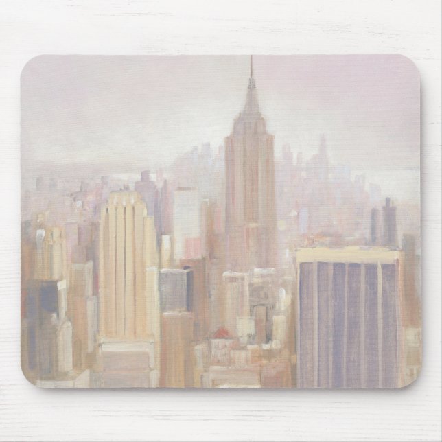 Manhattan im Nebel | New York City Mousepad (Vorne)