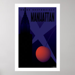 Manhattan (kleines Poster) Poster