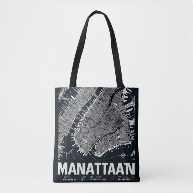 Manhattan Map Illustration (Vorderseite)