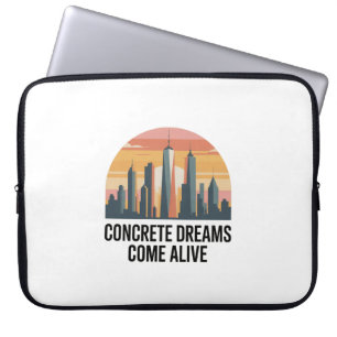Manhattan Mentalität New York Laptopschutzhülle