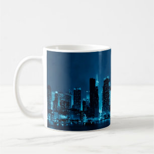 Manhattan midtown skyscrapers and New York City sk Kaffeetasse