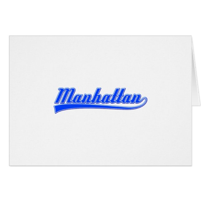Manhattan mit Swash (Vorderseite (Horizontal))