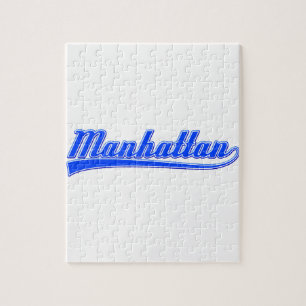 Manhattan mit Swash Puzzle