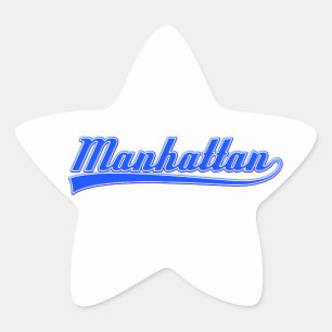 Manhattan mit Swash Stern-Aufkleber