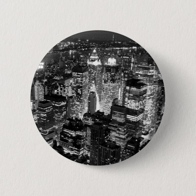 Manhattan New York City Button (Vorderseite)