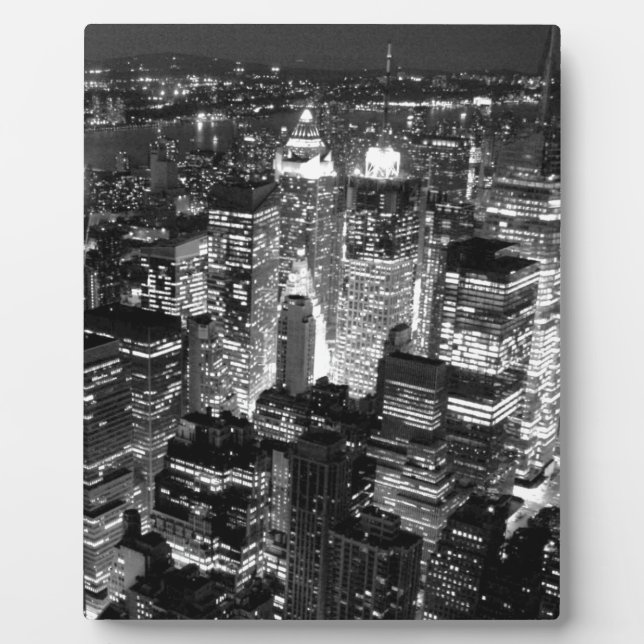 Manhattan New York City Fotoplatte (Vorderseite)