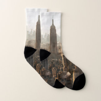 MANHATTAN NEW YORK CITY ganz über Druck-Socken Socken