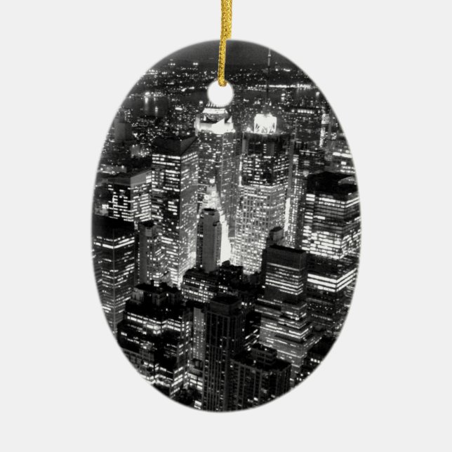 Manhattan New York City Keramikornament (Vorne)